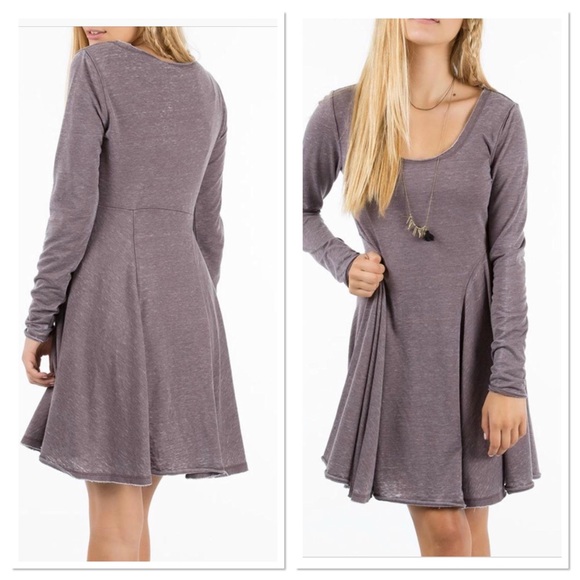 Free People Dresses & Skirts - Free People Others Follow A-line raw hem dress